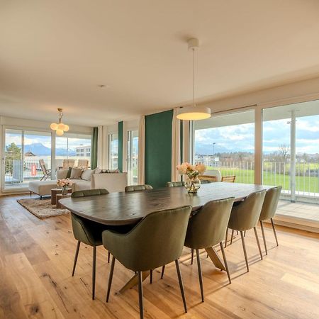 Visionary Hospitality Rothenburg, Lucerne - Premium Apartments With Free Parking, Washer, Kitchen, Terrace, 15' City Exteriör bild