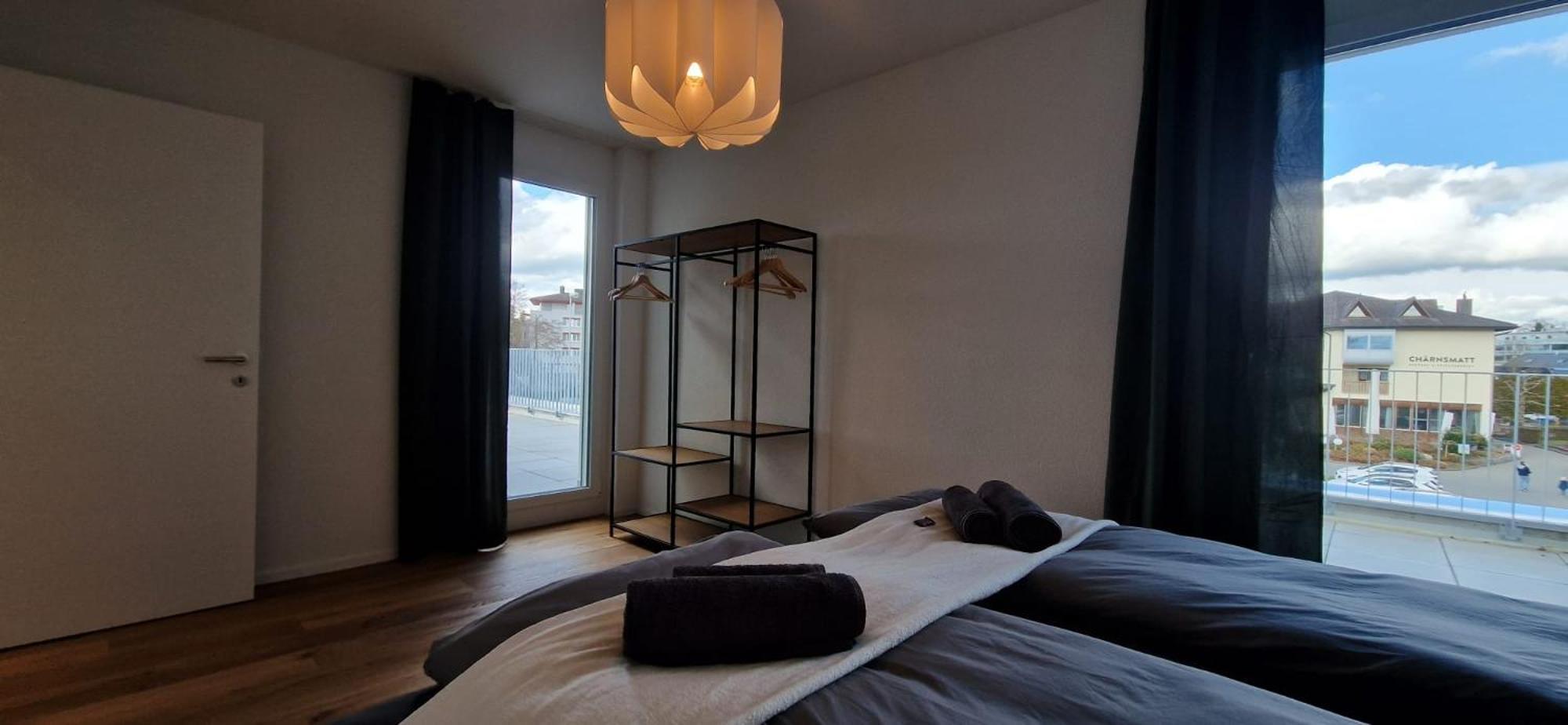 Visionary Hospitality Rothenburg, Lucerne - Premium Apartments With Free Parking, Washer, Kitchen, Terrace, 15' City Exteriör bild