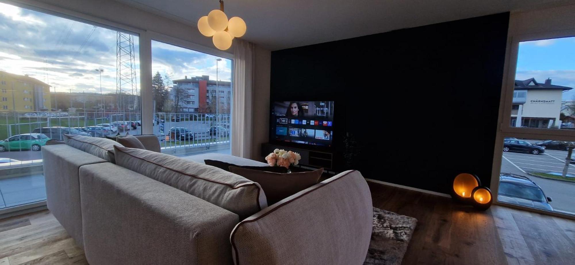 Visionary Hospitality Rothenburg, Lucerne - Premium Apartments With Free Parking, Washer, Kitchen, Terrace, 15' City Exteriör bild